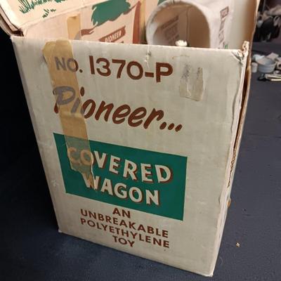 PIONEER COVEERED WAGON BY MARX