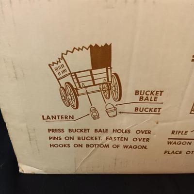 PIONEER COVEERED WAGON BY MARX