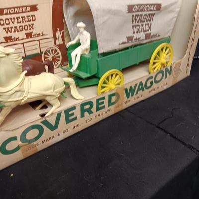 PIONEER COVEERED WAGON BY MARX