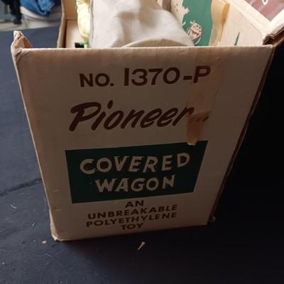 PIONEER COVEERED WAGON BY MARX