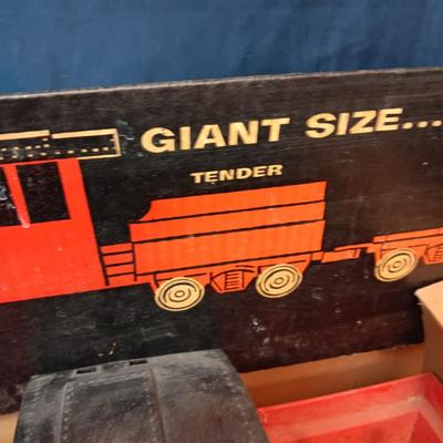 GIANT SIZE FIRE BALL EXPRESS TRAIN