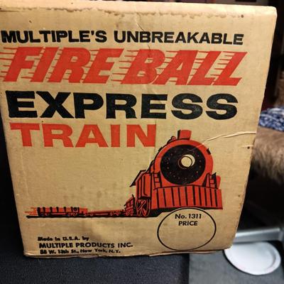 GIANT SIZE FIRE BALL EXPRESS TRAIN