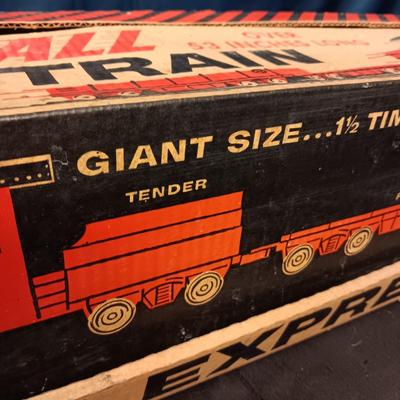 GIANT SIZE FIRE BALL EXPRESS TRAIN