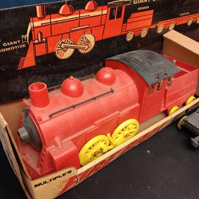 GIANT SIZE FIRE BALL EXPRESS TRAIN