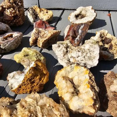 Assortment of Geodes, Petrified Wood & More (BD-JS)