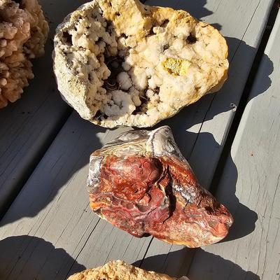 Assortment of Geodes, Petrified Wood & More (BD-JS)