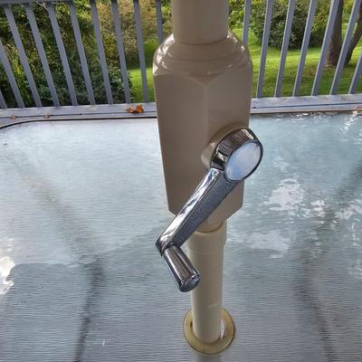 8' Patio Umbrella & Stand (BD-JS)