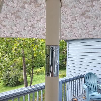 8' Patio Umbrella & Stand (BD-JS)