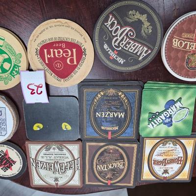 Sale Photo Thumbnail #54: Beer coaster collection