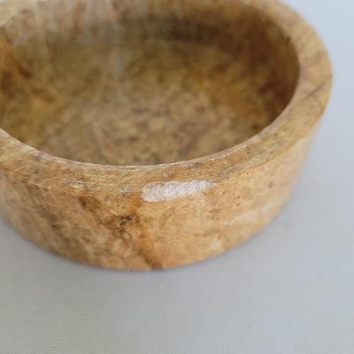 Carved Stone Walrus plus Carved Trinket Box by DIMU (D-EL)