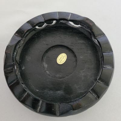 Carved Puzzle Ball and Foo Dogs (D-EL)