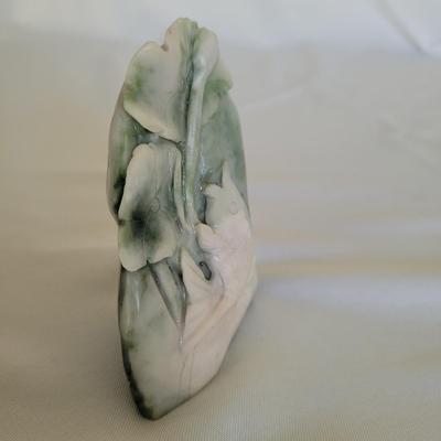 Carved Jade Money Frog & Fish Statuettes (D-EL)