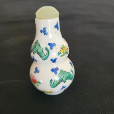 Asian Style Ceramic Snuff Bottles (D-EL)