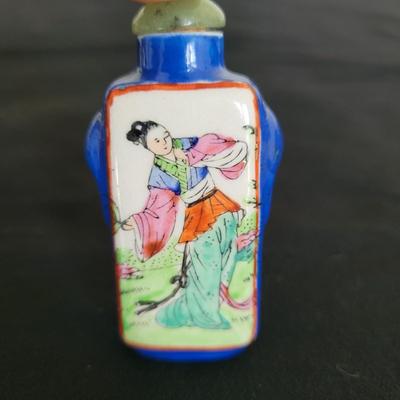 Asian Style Ceramic Snuff Bottles (D-EL)