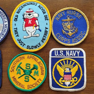 Vintage Patches and Pins (LR-EL)