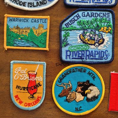 Vintage Patches and Pins (LR-EL)