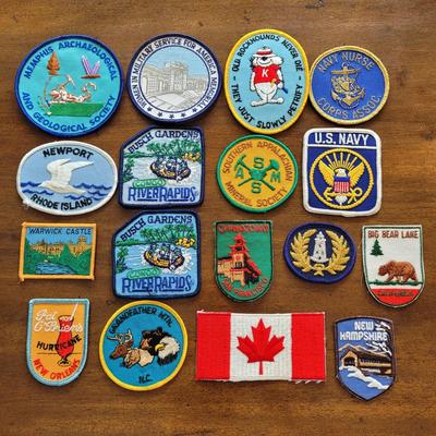 Vintage Patches and Pins (LR-EL)