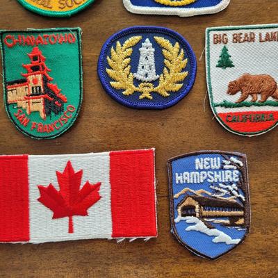Vintage Patches and Pins (LR-EL)