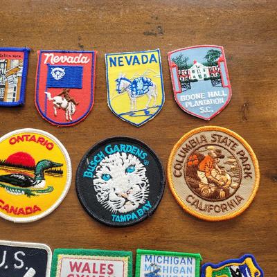 Vintage Patches and Pins (LR-EL)