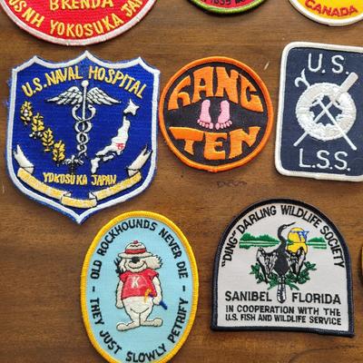 Vintage Patches and Pins (LR-EL)
