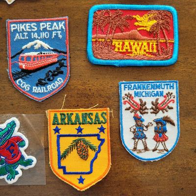 Vintage Patches and Pins (LR-EL)