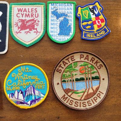 Vintage Patches and Pins (LR-EL)