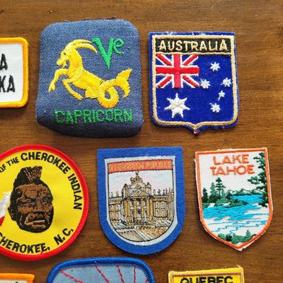 Vintage Patches and Pins (LR-EL)