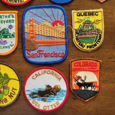 Vintage Patches and Pins (LR-EL)