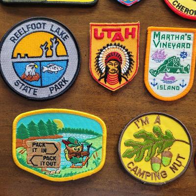 Vintage Patches and Pins (LR-EL)
