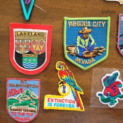 Vintage Patches and Pins (LR-EL)