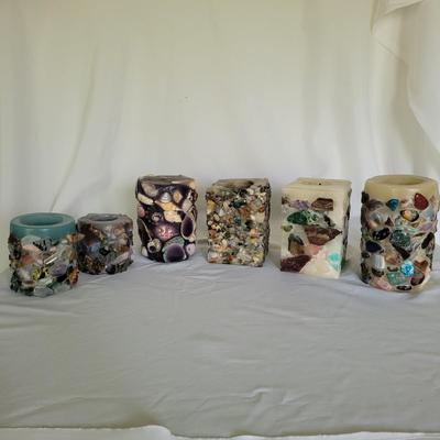 Nature Candles and Himalayan Salt Lamp (L-EL)