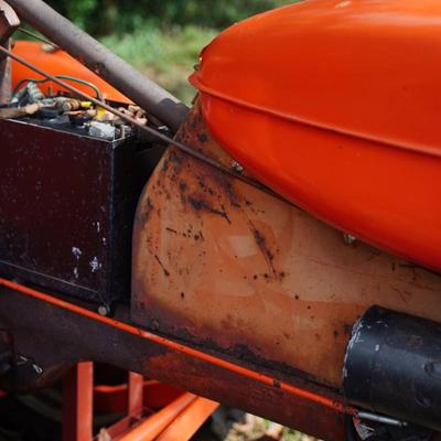 Sale Photo Thumbnail #39: working. 
comes with plow. (see photo) 
Information was copied   off of the tractor
AMS274
B66077
2H3
12-13 
AM 2990-5 
Please note winning bid is subject to personal reps' approval. see terms of auction