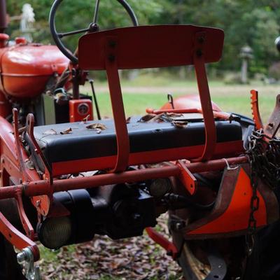 Sale Photo Thumbnail #40: working. 
comes with plow. (see photo) 
Information was copied   off of the tractor
AMS274
B66077
2H3
12-13 
AM 2990-5 
Please note winning bid is subject to personal reps' approval. see terms of auction
