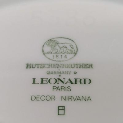 Sale Photo Thumbnail #517: Hutschenreuther Leonard Paris Nirvana Small Plate 5.5" & Hutschenreuther  Leonard Nirvana Large Platter 13.25"