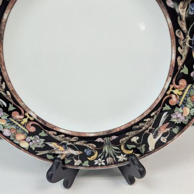 Sale Photo Thumbnail #536: 4 - 11" Villeroy & Boch Intarsia Bone China Plates
