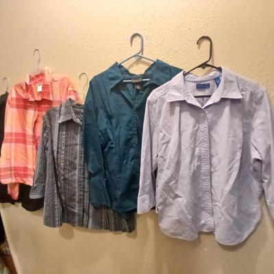 Women's tops - Karen Scott - Apt. 9 - Coldwater creek - Lane Bryant - all mid - long sleeves
