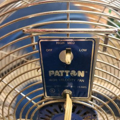 High Velocity Patton air circulator Floor Fan Tested