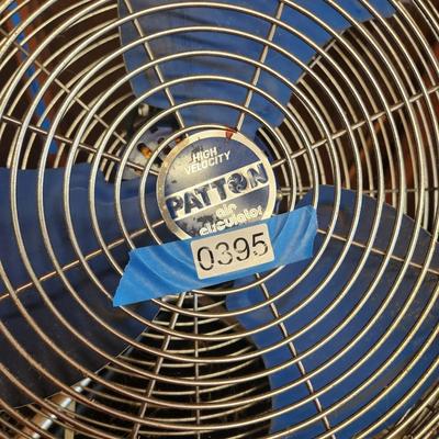 High Velocity Patton air circulator Floor Fan Tested