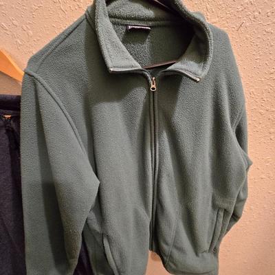 Three women's light weight jackets - Zip up and pull over