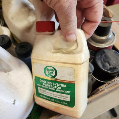 Another Box Lot of Household and Car Care Cleaning products Simple Green WD 40 Zep