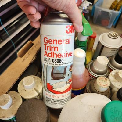 Another Box Lot of Household and Car Care Cleaning products Simple Green WD 40 Zep