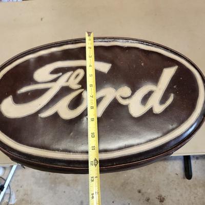 Ford Oval Cushion Pillow Man Cave Deco