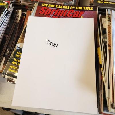 6 Stacks of Sprint Car & Midget magazines