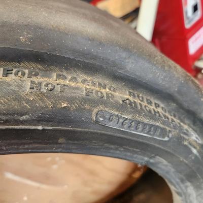 1973 Summit Point Spring Nationals Award with Vintage Goodyear Racing Tire