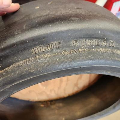 1973 Summit Point Spring Nationals Award with Vintage Goodyear Racing Tire