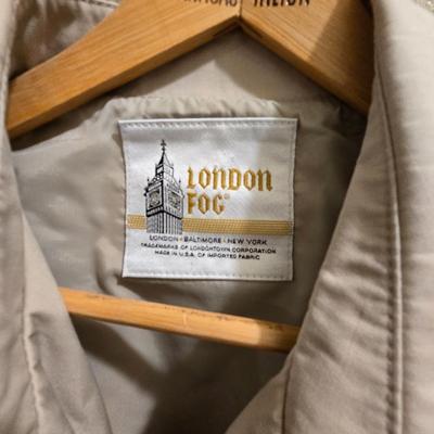 Two nice coats - London Fog - Fleet Street with a scarf and gloves