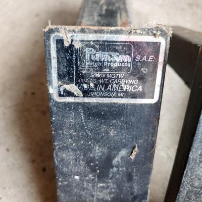 Lot of 5 Trailer Hitches Hitch Bar, Putnam Receiver , Reese Hitch