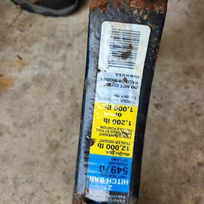 Lot of 5 Trailer Hitches Hitch Bar, Putnam Receiver , Reese Hitch