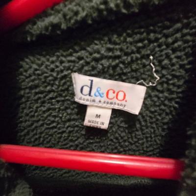 Two women's jackets - D&Co = Lands' End - with new Hector Russell scarf