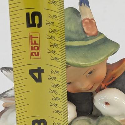 Sale Photo Thumbnail #607: Goebel Hummel Playmates TMK3 #58/0  W Germany (Boy With Rabbits)